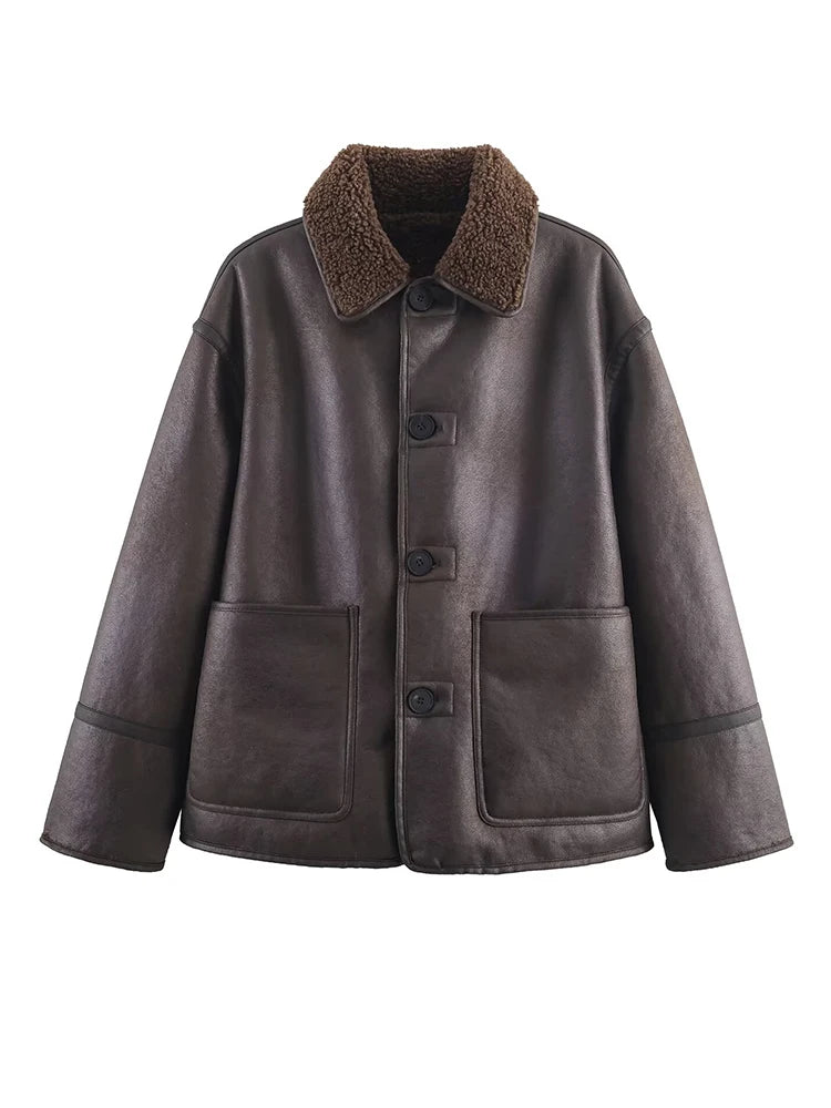 Chaqueta Teddy Bouclé
