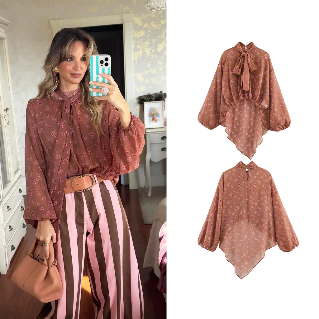 Blusa Parisian Floral