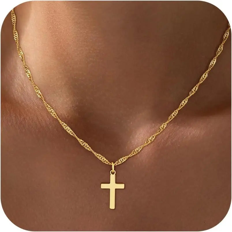 Collar Diamond Cross