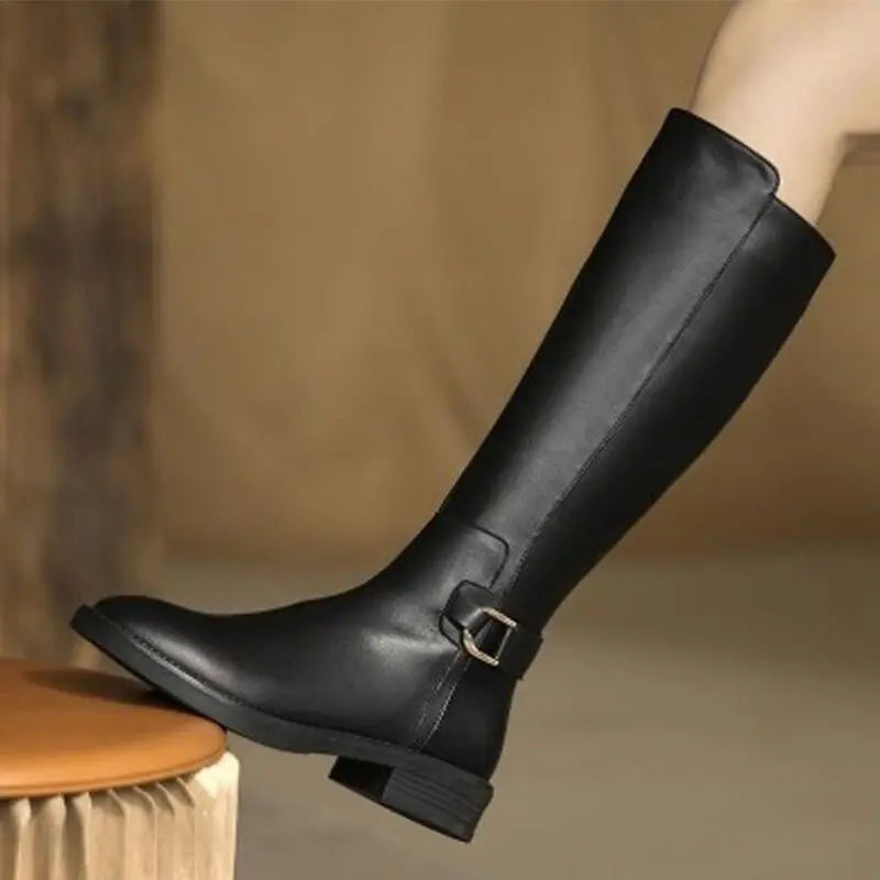 Bota Alta Tailored Minimal