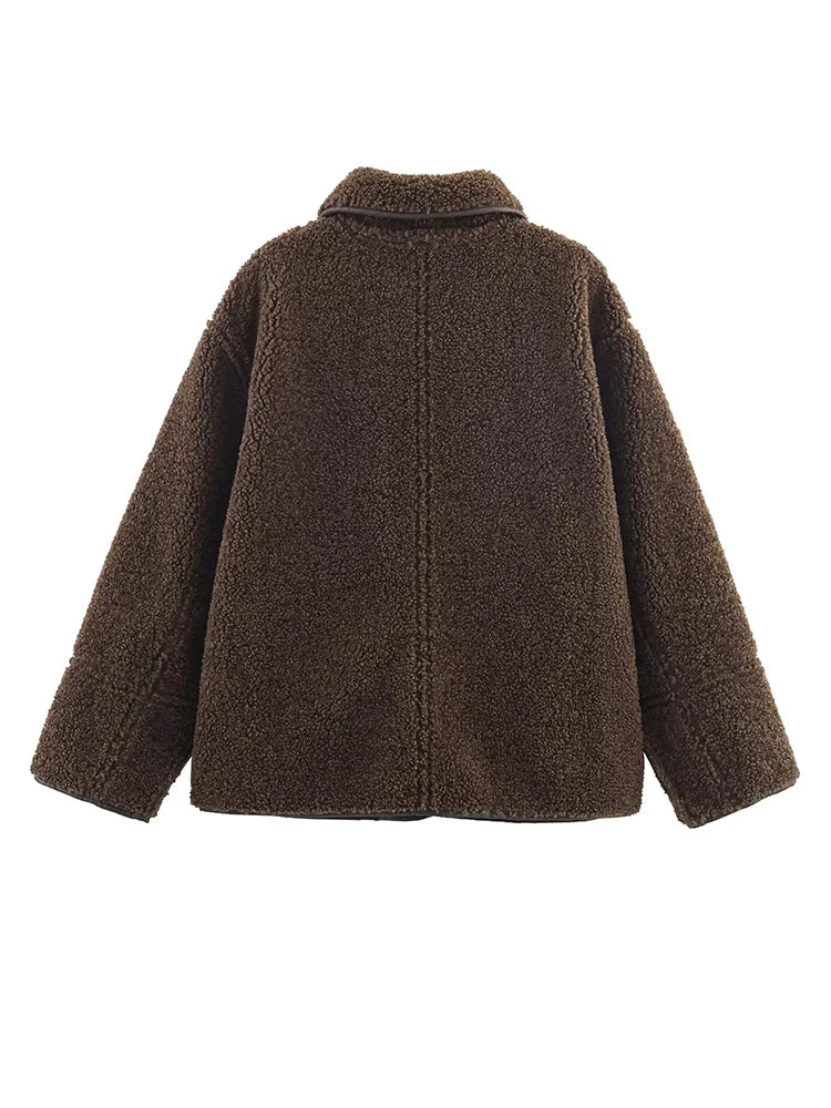 Chaqueta Teddy Bouclé