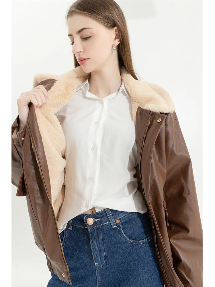 Chaqueta Bomber Aviator Heavy