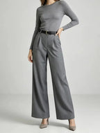 Pantalón Pinzas Tailored Pinstripe