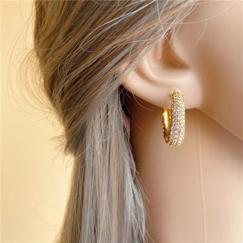 Pendientes Hoop Iced