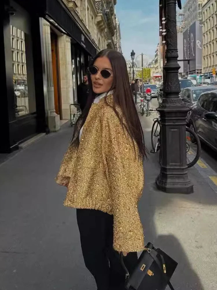 Chaqueta Leopard Oversize