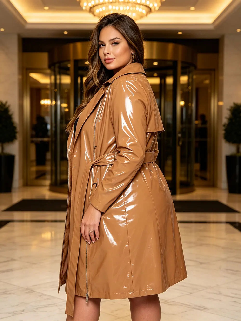 Gabardina Parisian Trench