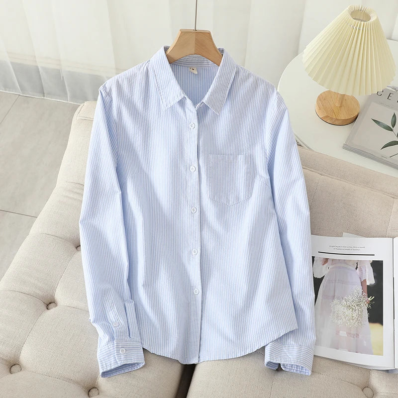 Camisa Striped Oxford Studio
