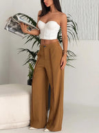 Pantalón Pinzas Tailored Fluid