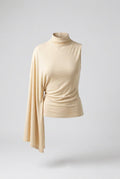 Blusa Tailored One-Shoulder