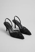 Zapato Tacón Tailored Slingback