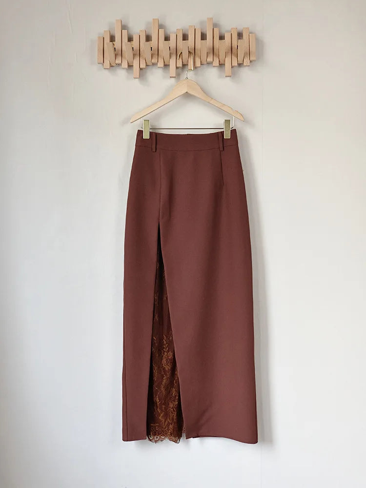Falda Pantalón Tailored Asymmetric