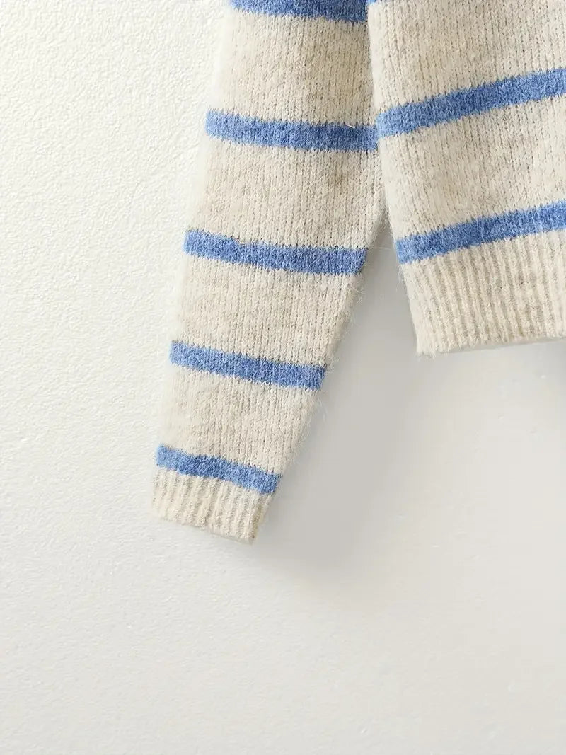 Jersey Parisian Stripes