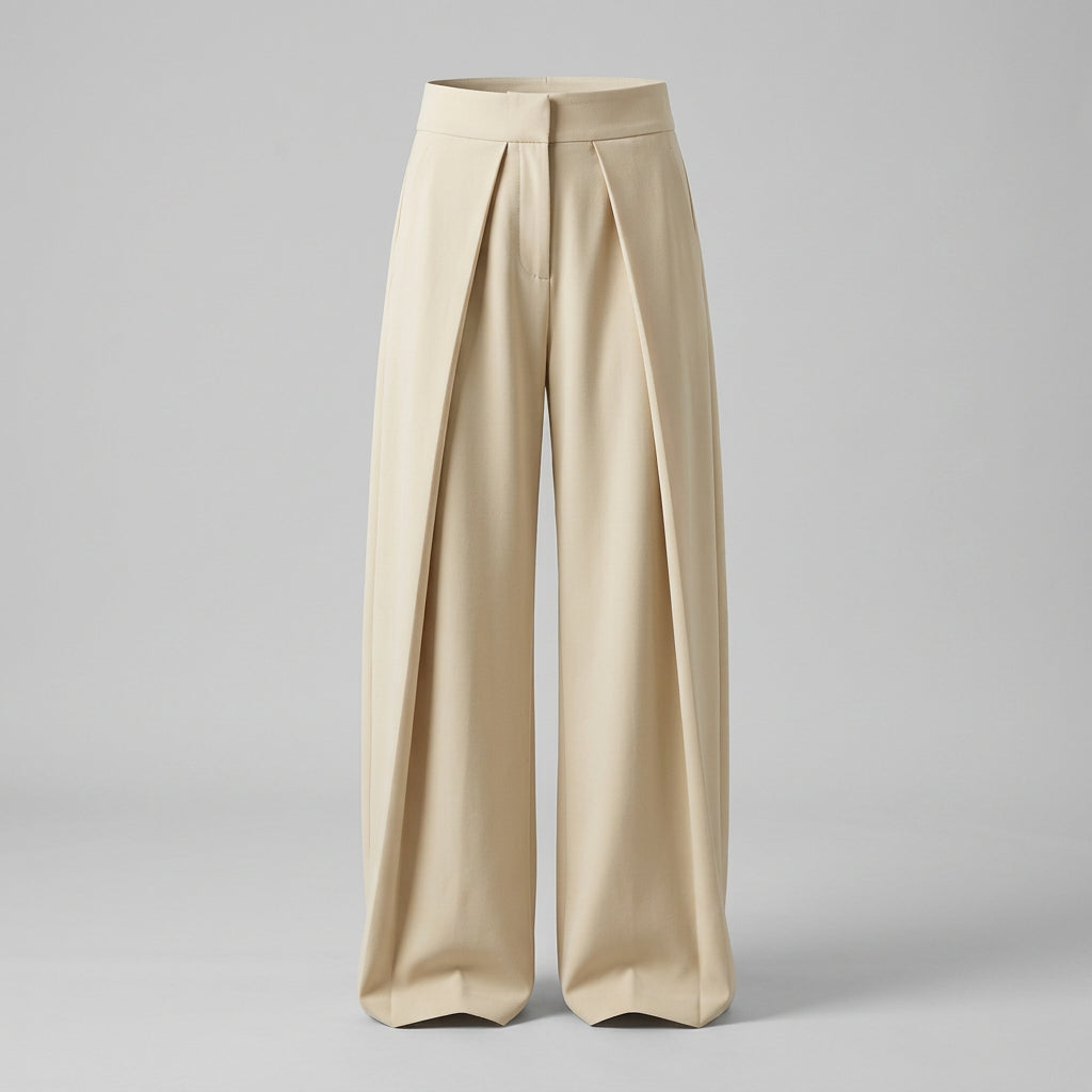 Pantalón Pinzas Tailored Overlay