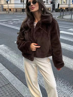Abrigo Corto Tailored Shearling