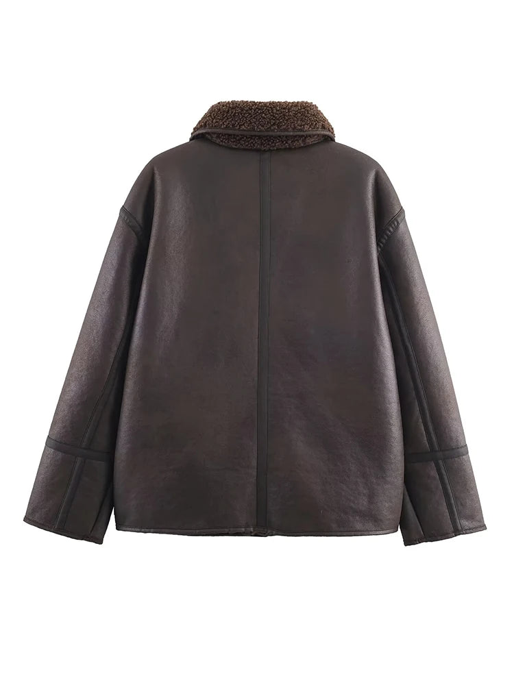 Chaqueta Teddy Bouclé