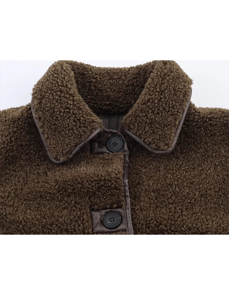 Chaqueta Teddy Bouclé