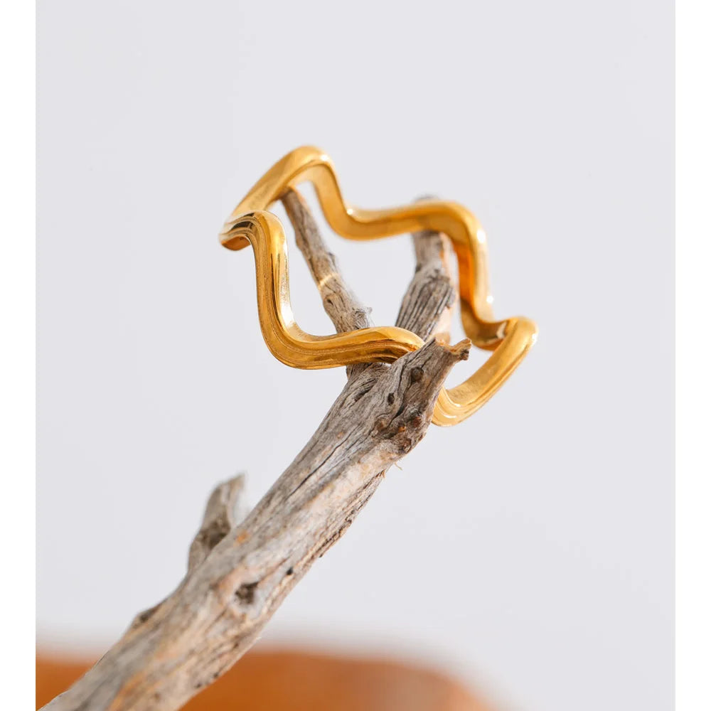 Anillo Lava Sculpt