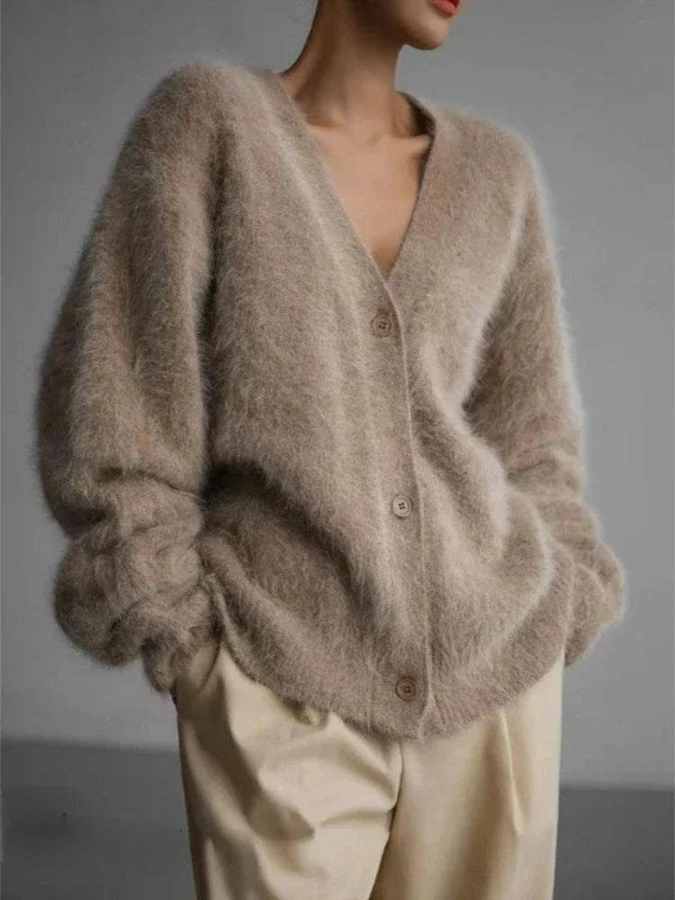 Cárdigan Cozy Mohair