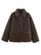 Chaqueta Teddy Bouclé