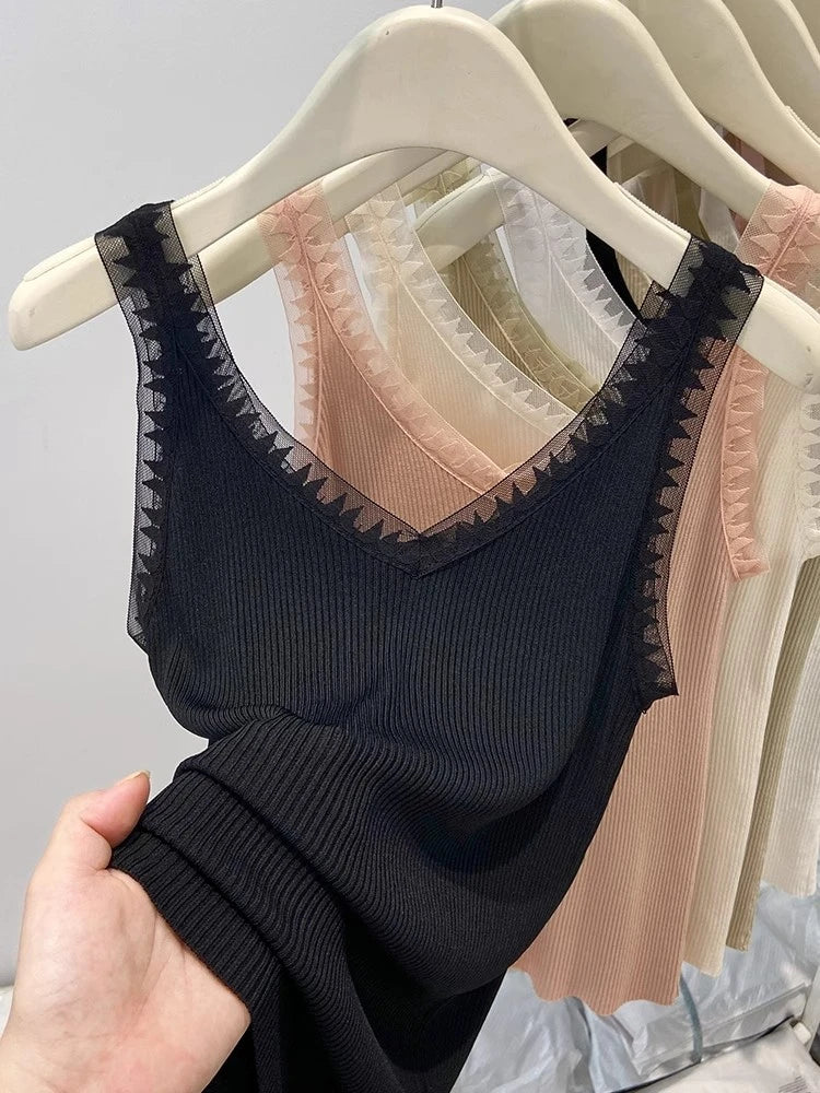 Top Parisian Ribbed