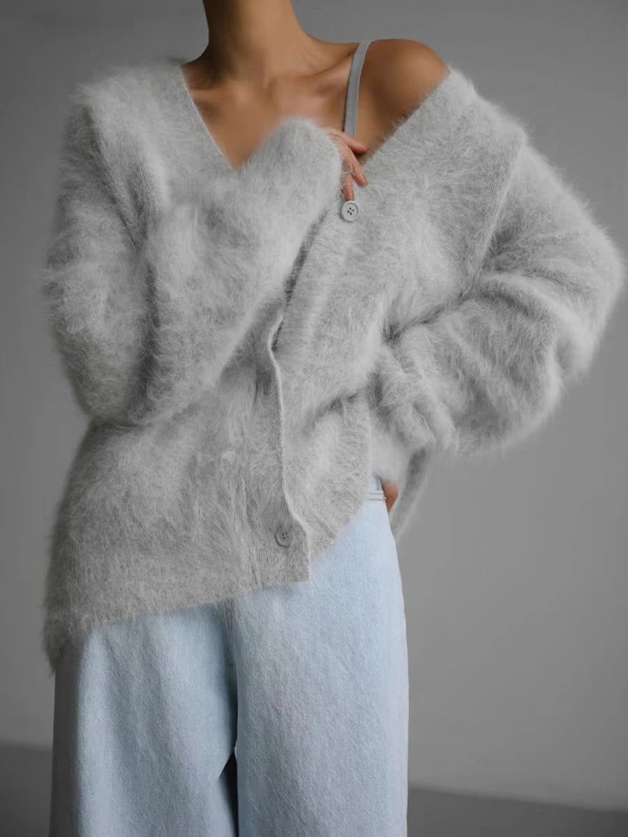 Cárdigan Cozy Mohair