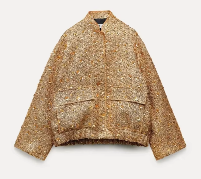 Chaqueta Leopard Oversize